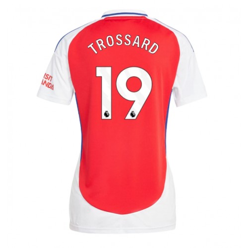 Fotballdrakt Dame Arsenal Leandro Trossard #19 Hjemmedrakt 2024-25 Kortermet